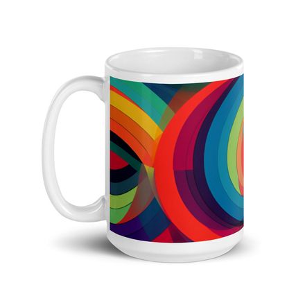 Rad Circles Mug, 2