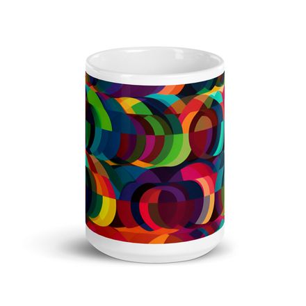 Rad Circles Mug, 4