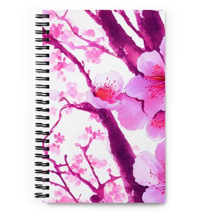 Watercolor Blossom Notebook