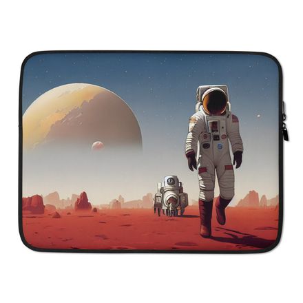 Astronaut Cowboy Laptop Bag