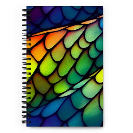 Rainbow Scales Notebook