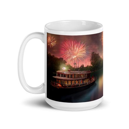 Sternwheel Fireworks Mug