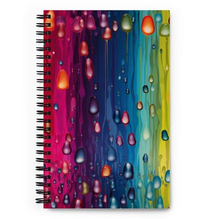 Rainbow Droplets Notebook 2