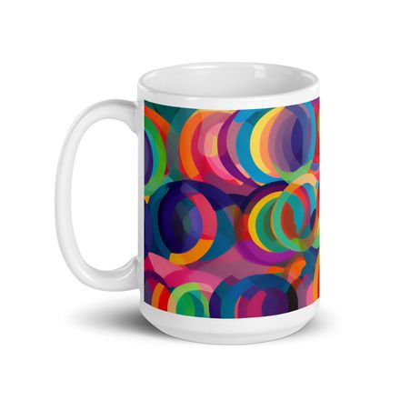 Rad Circles Mug, 3