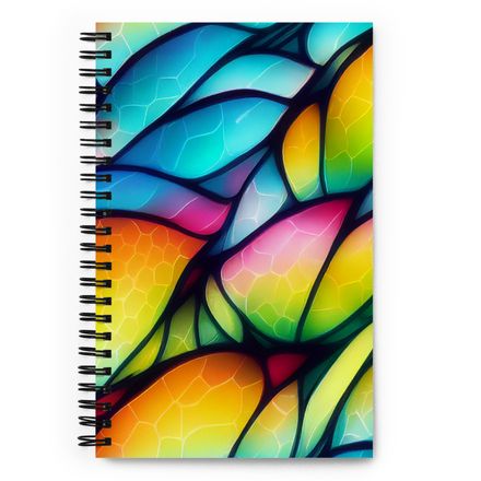 Stained Glass Scales Notebook