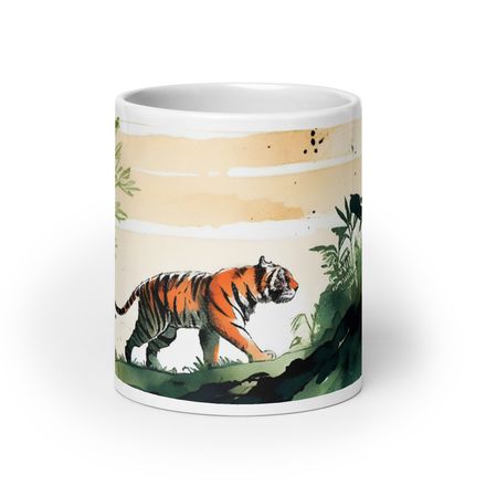 Bamboo Tiger Mug