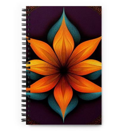 Flower Fractal Notebook