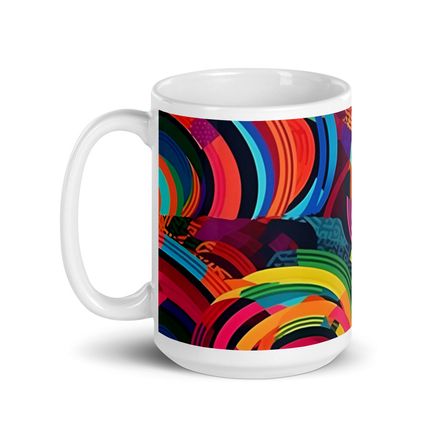 Rad Circles Mug, 1