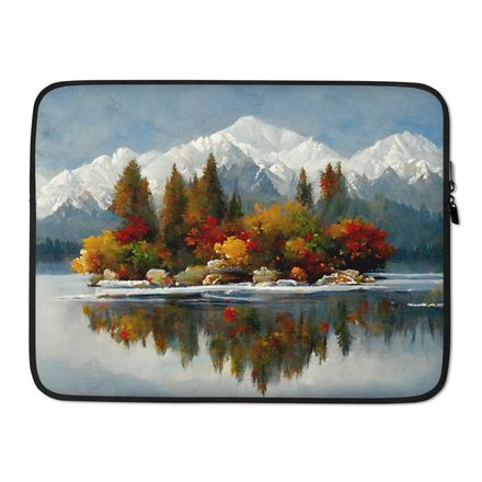 Serene Lake Laptop Bag