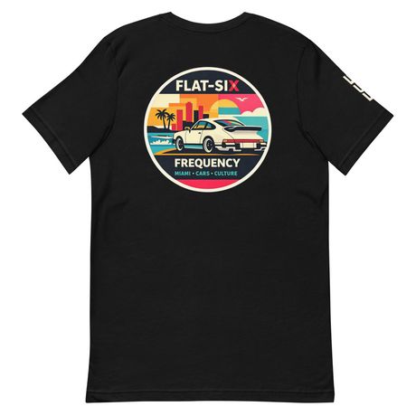 Meatball Logo on Back w/ F6F Sleeve Logo - Black Shirt