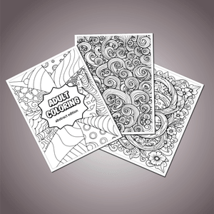 Adult Coloring Book: Abstract Edition
