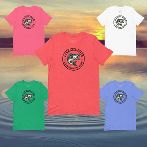 Lake Arlington Largemouth Bass Tee (Unisex)