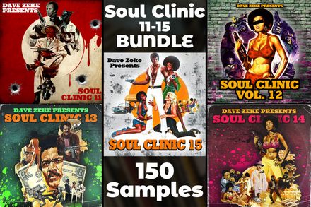 Soul Clinic Volumes 11-15 BUNDLE (150 Prechopped Samples)