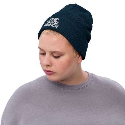 DEEP HOUSE BRUNCH - Premium Ribbed Knit Beanie