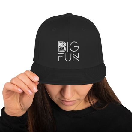 The &quot;BIG FUN&quot; Flat-Billed Ball Cap