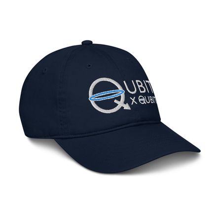 QxQ Navy Baseball Hat - Embroidered