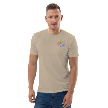 Humanity Rising Organic T-shirt (Unisex, Light, 5 colors)