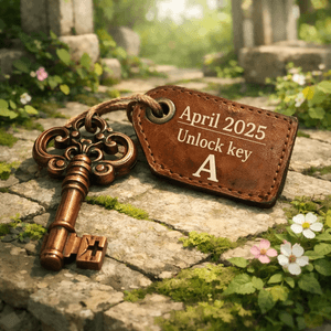 April 2025 Unlock key A
