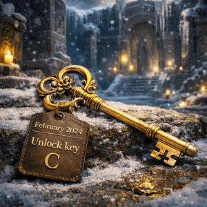 February 2024 Unlock key C