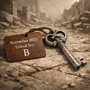 November 2025 Unlock key B