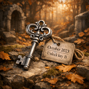 October 2023 Unlock key B