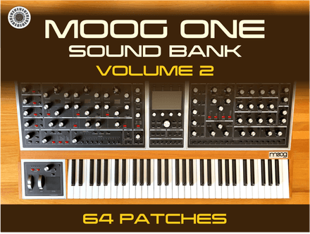 Moog One Sound Bank Vol. 2 (64 patches)