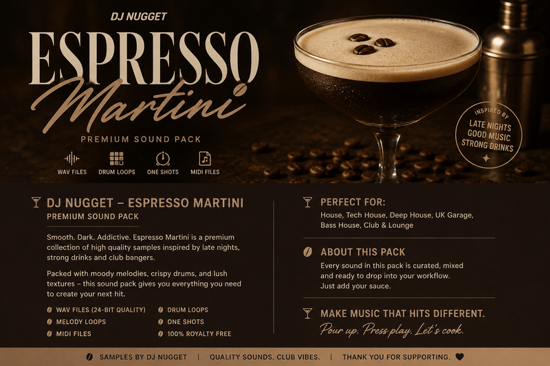 ☕🍸 ESPRESSO MARTINI — DJ NUGGET