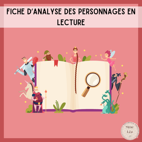 Fiche d&#x27;analyse des personnages