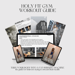 Holy Fit GYM Version Workout Guide 