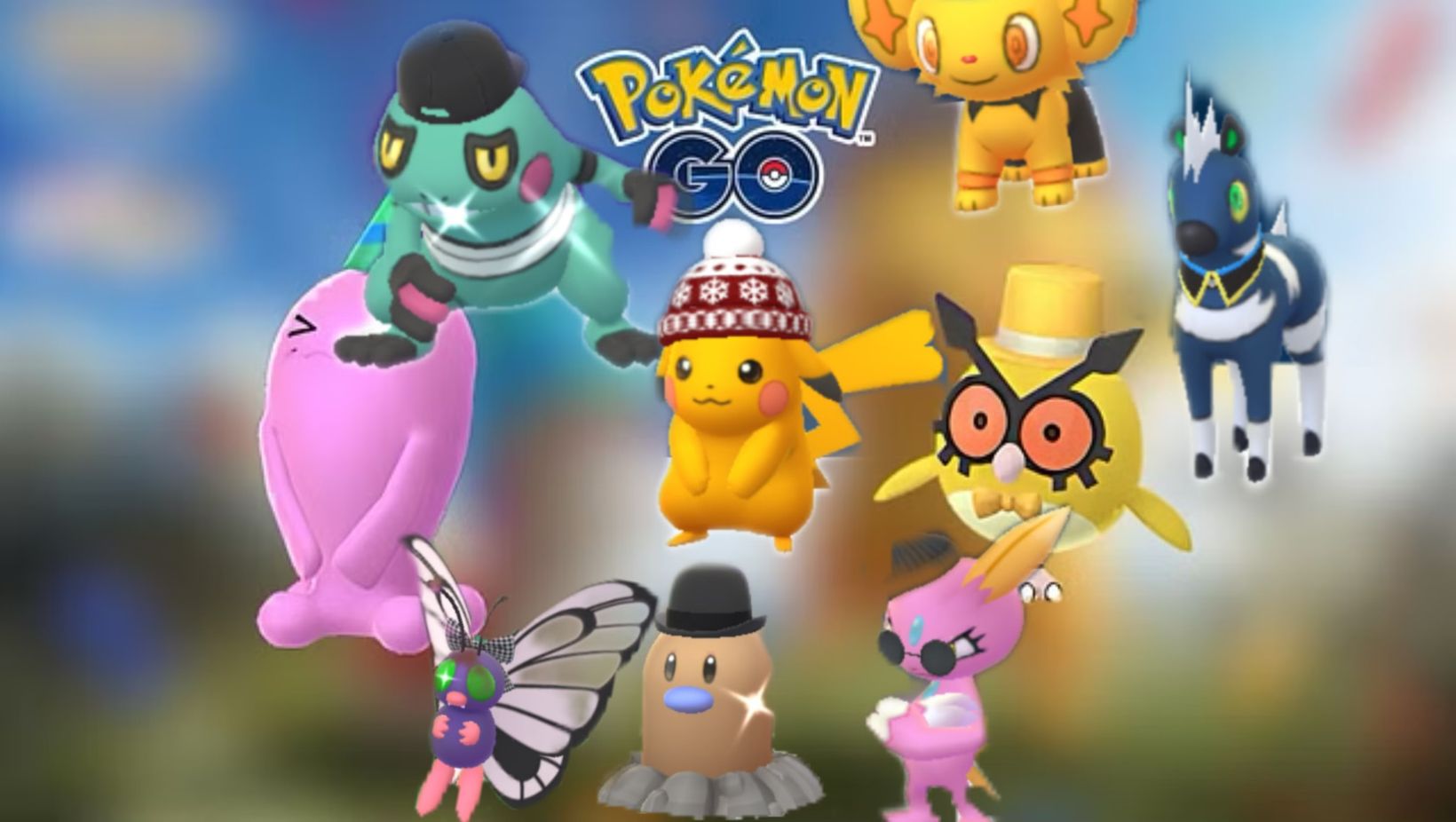 Shiny Costume Pokemon (For Trade)