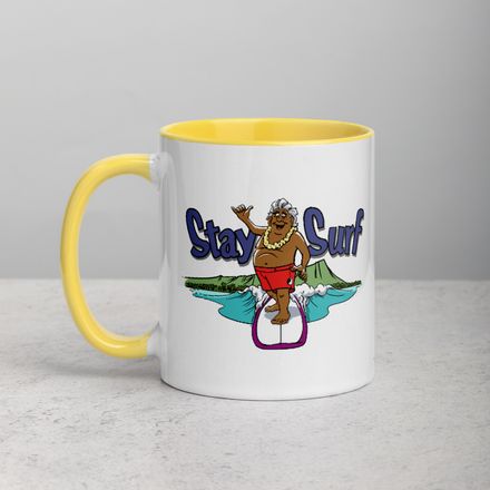 STAY SURF / MANY CLASSIC MOMENTS MUG