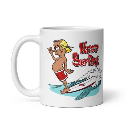 KEEP SURFING / MANY CLASSIC MOMENTS MUG