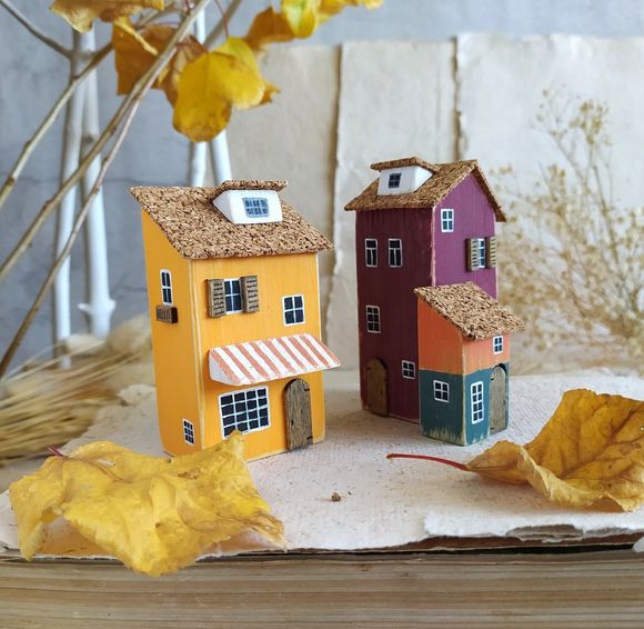 &quot;Fruit&quot; Houses Set