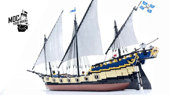 La Flèche ship Instruction, sail files and part list 