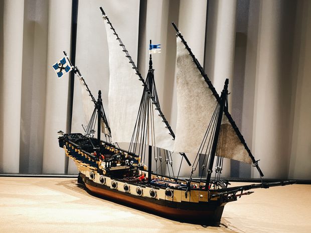 La Flèche ship Instruction, sail files and part list 