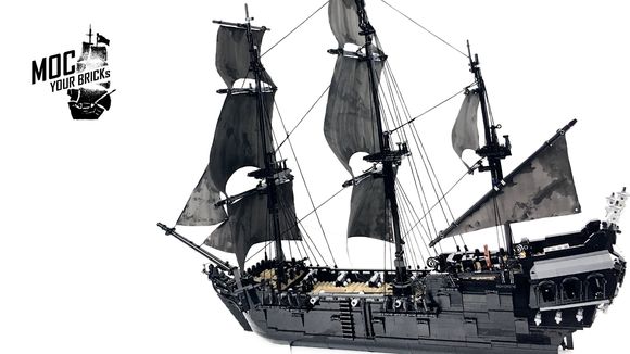 BLACK PEARL ship Instruction, sail files and part list 