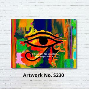 Het derde oog (Egypte) – Spirituele Kunst – (Digitale Download)