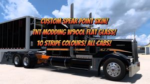 Spear Point Express TNT (CT) Modding Kenworth 2020 Flatglass