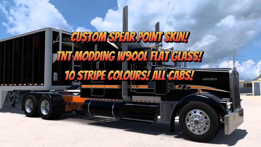 Spear Point Express TNT (CT) Modding Kenworth 2020 Flatglass