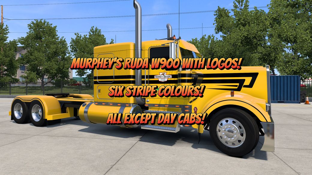 Murphey's Trucking Skin Pack for the Ruda W900. With logo / script