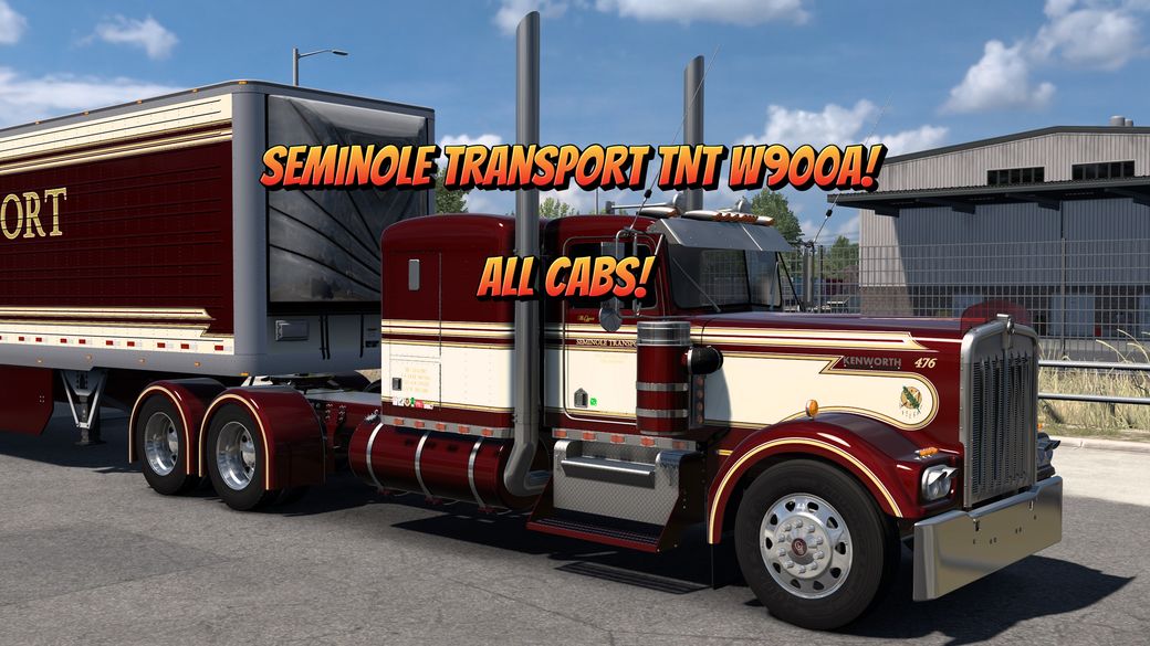 Seminole Transport skin for the TNT Kenworth W900A
