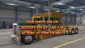 Cajun Express skin for the Pizzster 389 EXHD
