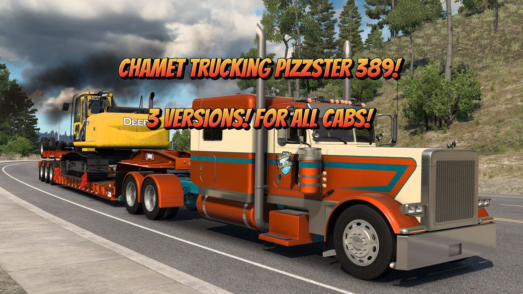 Chamet Trucking Pizzster 389. All Cabs