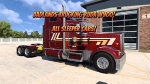 Badlands Trucking skin for the Updated Ruda W900