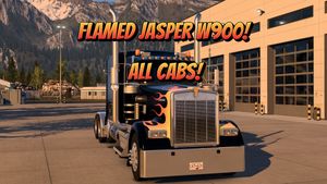 Old School Flamed Jasper W900. All Cabs