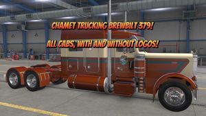 Chamet Trucking Brewbilt 379. Works on all cabs including 378 versions