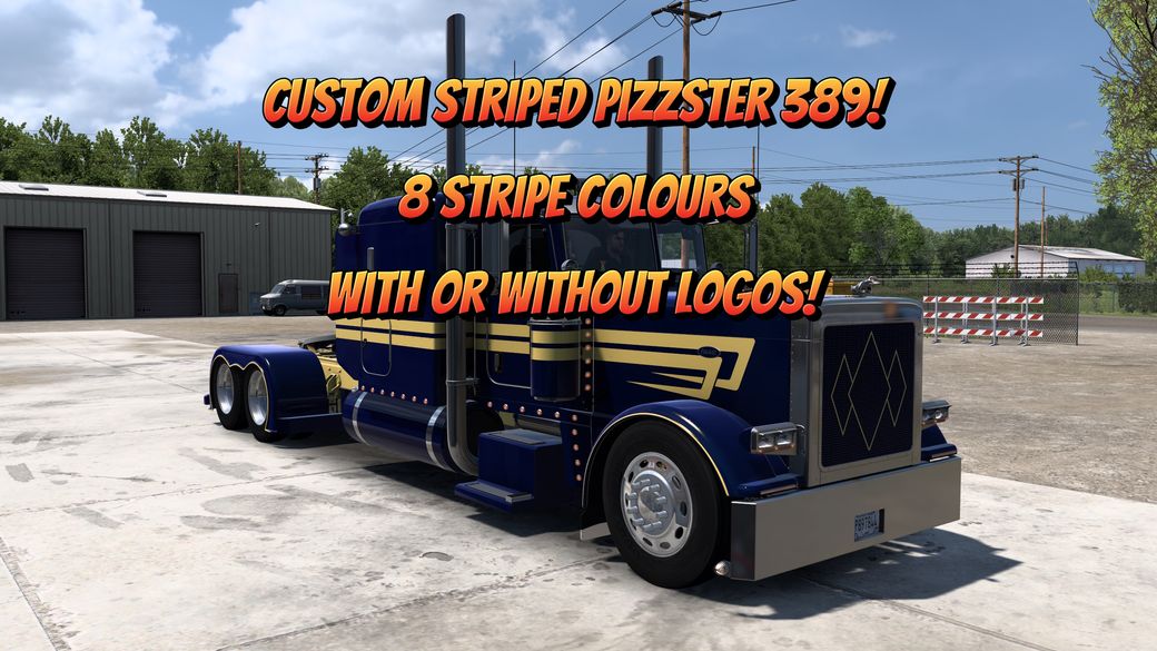 Murphy's Trucking skin for the Pizzster 389 EXHD
