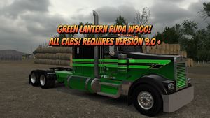 Green Lantern skin for the updated Ruda W900
