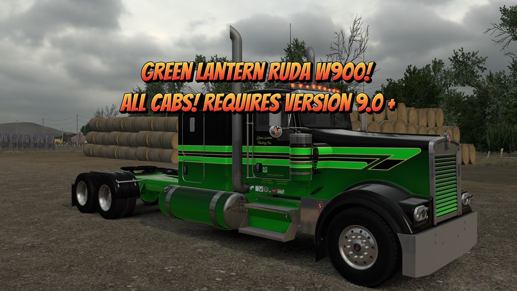 Green Lantern skin for the updated Ruda W900