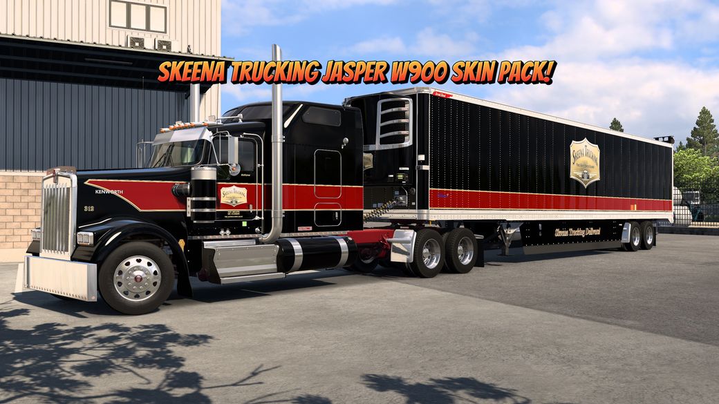 Skeena Trucking Skin for Jasper's W900 &amp; Great Dane